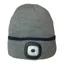 Platinum Classic LED Beanie Adults in Grey